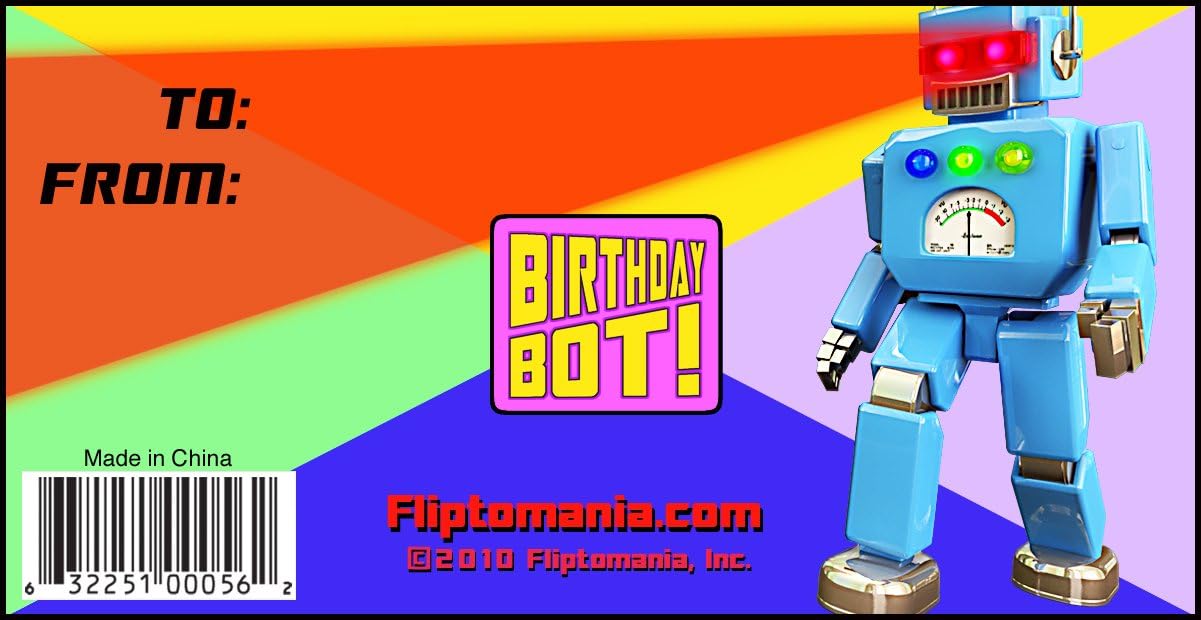 Fliptomania Birthday Bot Flipbook