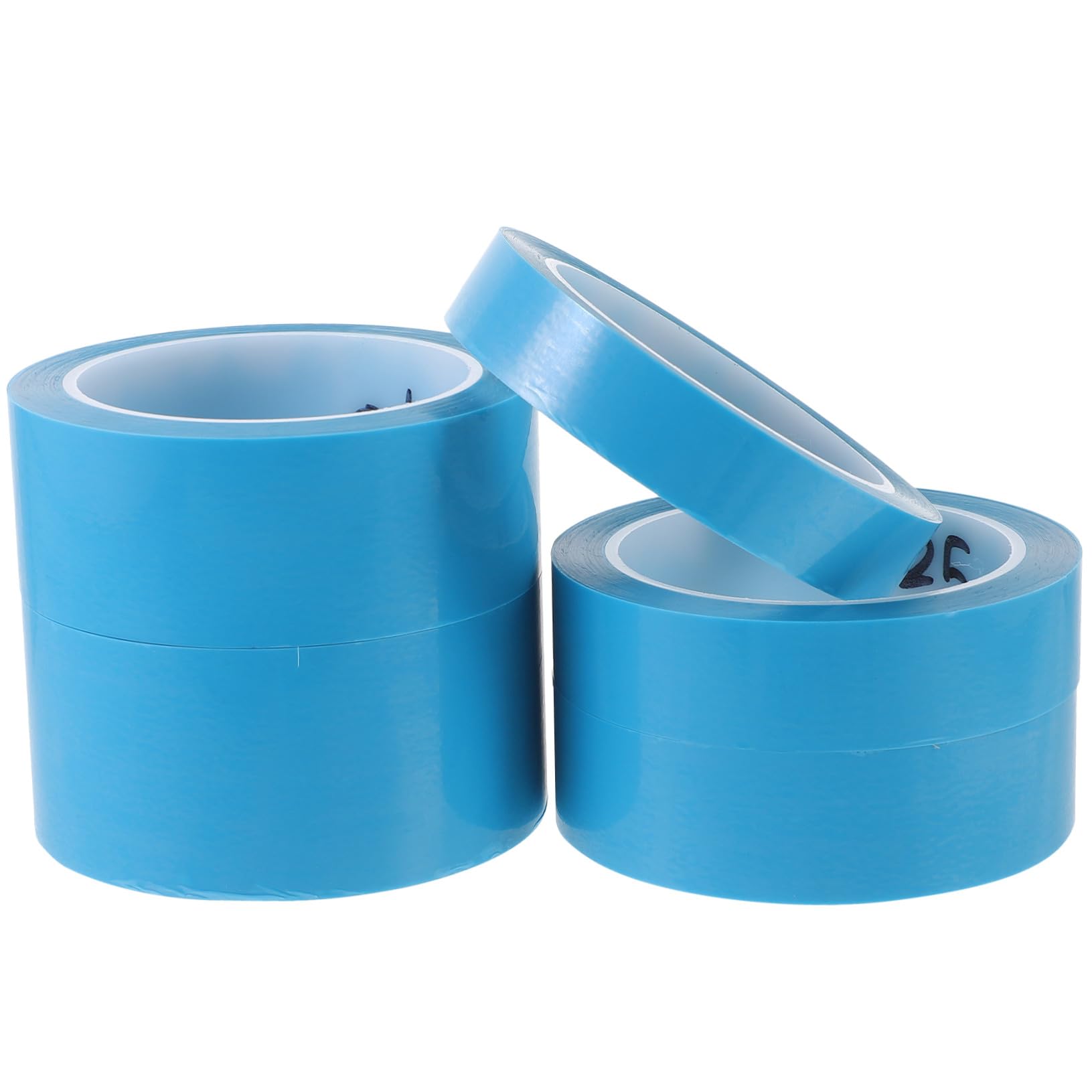 5 Rouleaux Ruban de Masquage Automobile Résistant Chaleur Pet Adhésion Forte Protection Peinture Courbes Voiture Couleur Aléatoire