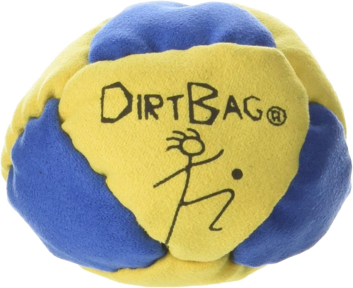 World Footbag Dirtbag Hacky Sack Footbag, Red/Black : Toys & Games