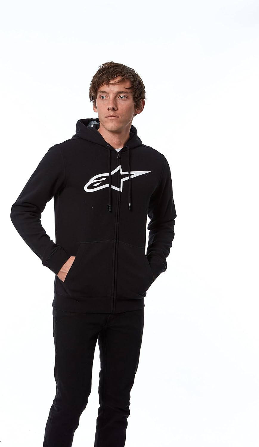 Alpinestars 1038-53052-1020-XL Ageless Ii Fleece Black/White Xl - Image 8