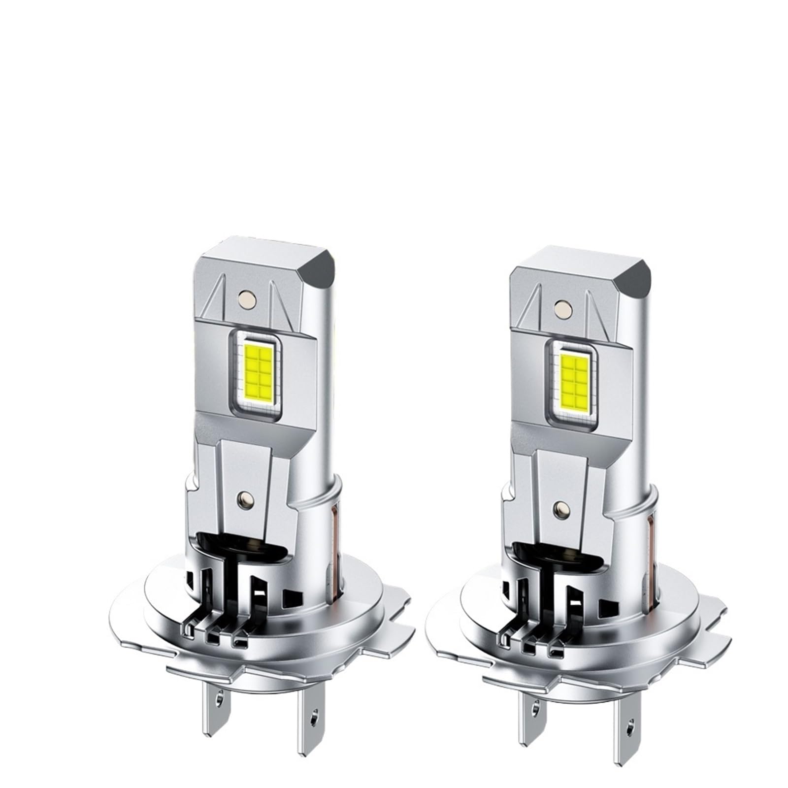 Faro LED 2 pezzi faro per auto H7 luci a LED fascio alto basso formato 1:1 wireless 16 pezzi chip CSP impermeabile Luce Guida Diurna