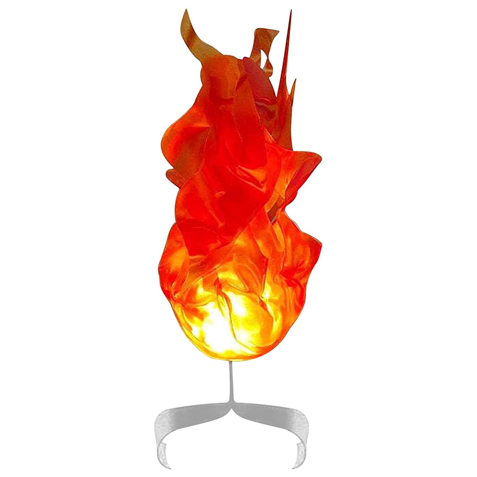 MOVAWAKY Halloween Floating Fireball Prop, Floating Fireball Prop for Cosplay, Artificial Fake Fire Illuminated Floating Fireball Props, for Halloween Party Decorations