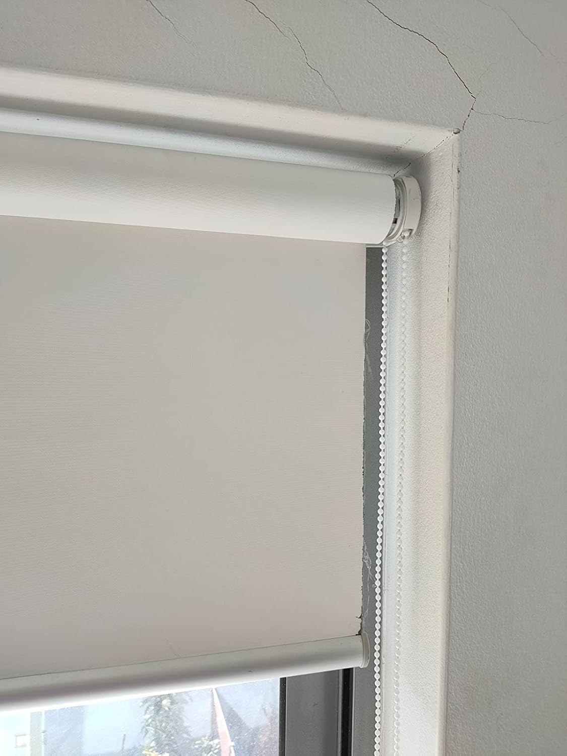 Roller Blind Clutch with Metal Bracket & Bead Chain, Roller Shade Clutch for 1 1/2" (38mm) Tube Replacement Spare Repair Parts Metal Core Clutch Max Load 5KG (11 LBS)