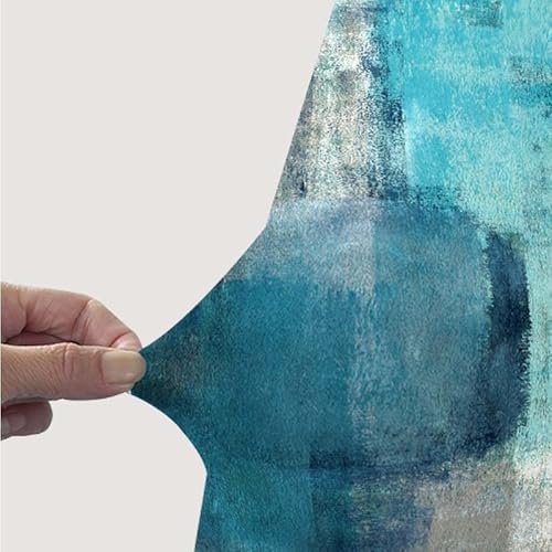 Mcalk Turquoise Chair Covers Set Of 4 And Table Runner,Stretch Grey Chair Slipcovers For Kitchen,Washable Removable Chair Protector Modern Chair Covers For Dining Room #TOP4