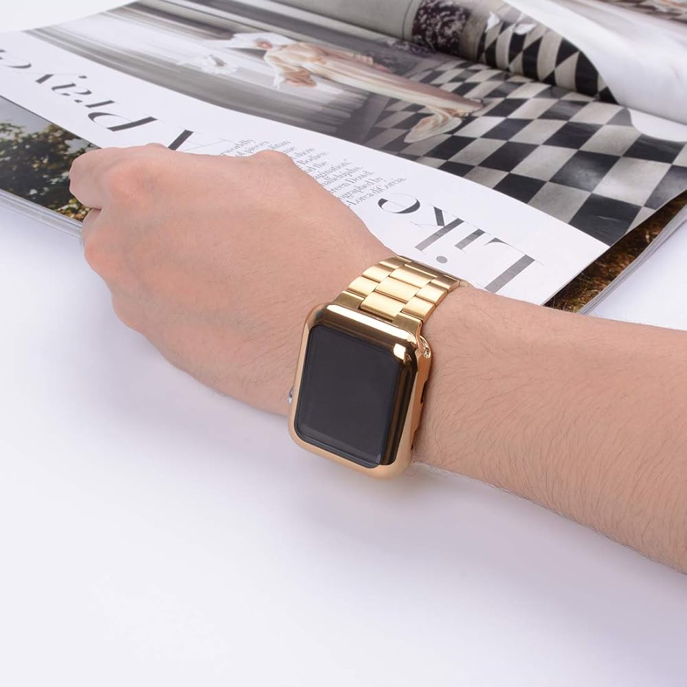 Amazon.co.jp: Wolait Apple Watch用バンド 42mm 44mm 45mm 38mm