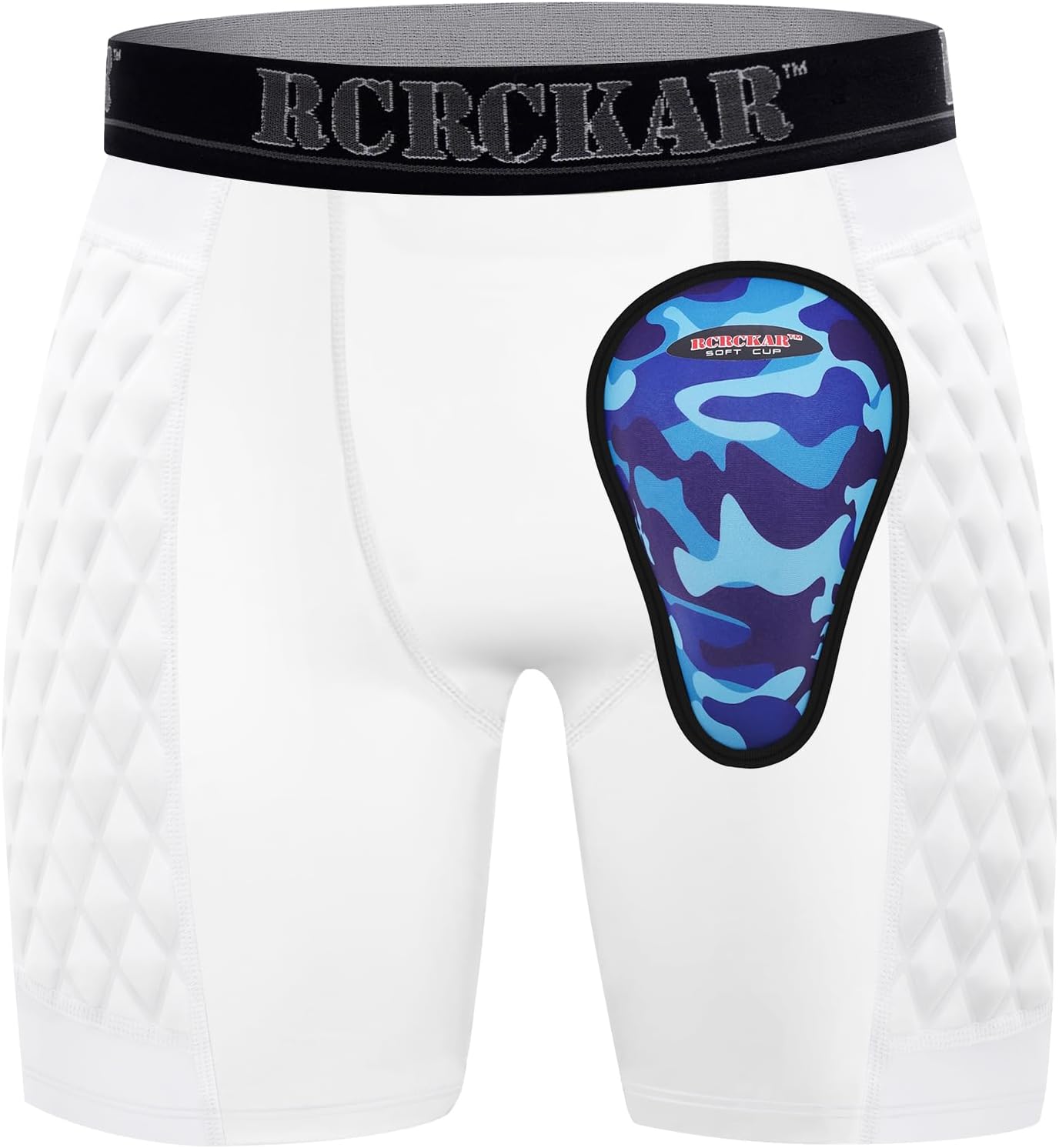 Youth Boys Baseball Sliding Shorts Protective Athletic Compression Underwear w/Cup Baseball Football Lacrosse