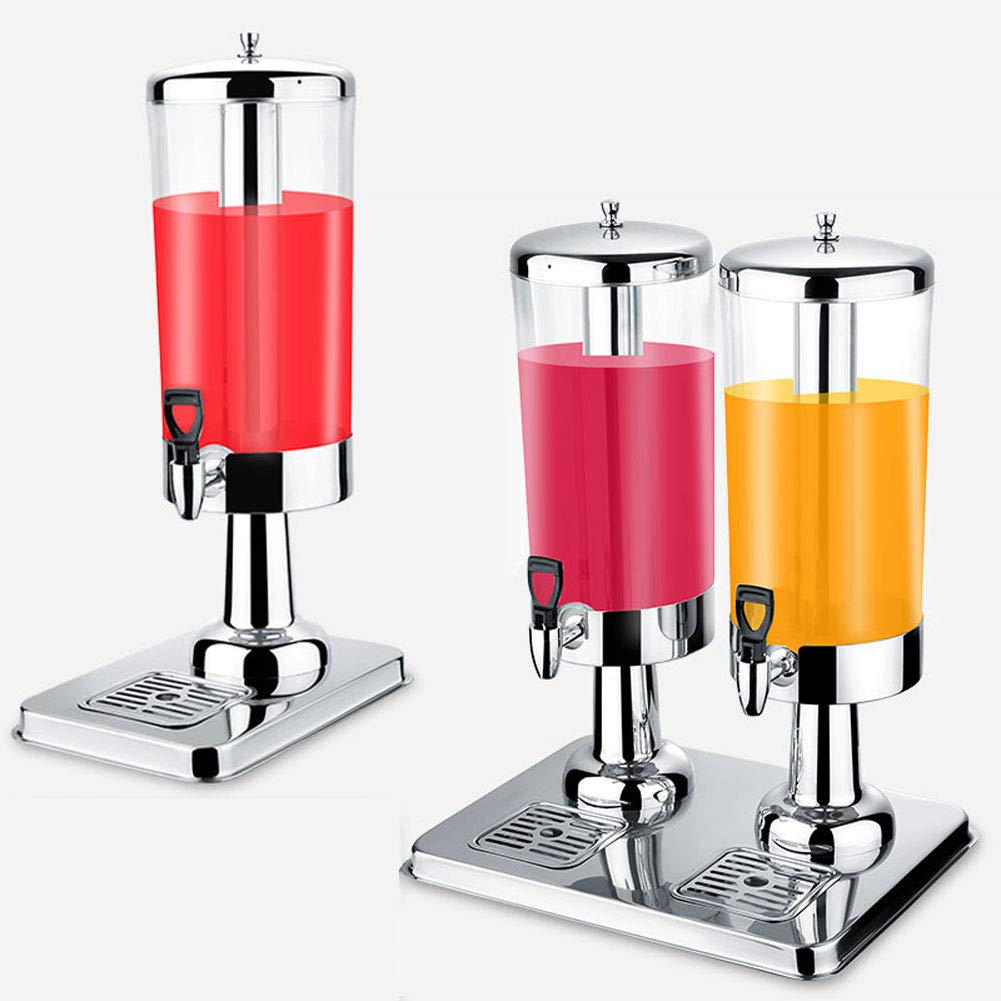Dispensador Agua, dispensador Bebidas comerciales Dispensador Leche o Jugo frío Ideal para Barras Buffet Desayuno, buffets y Bares cócteles