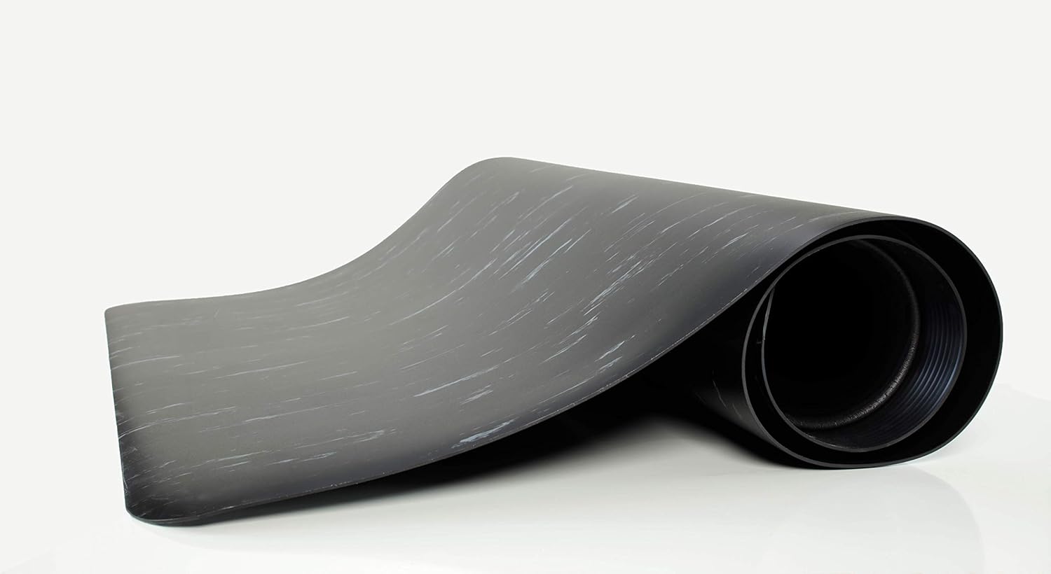 Guardian Marble Top Anti-Fatigue Floor Mat, Vinyl, 3'x5', Black, Black Marble (34366030CD)