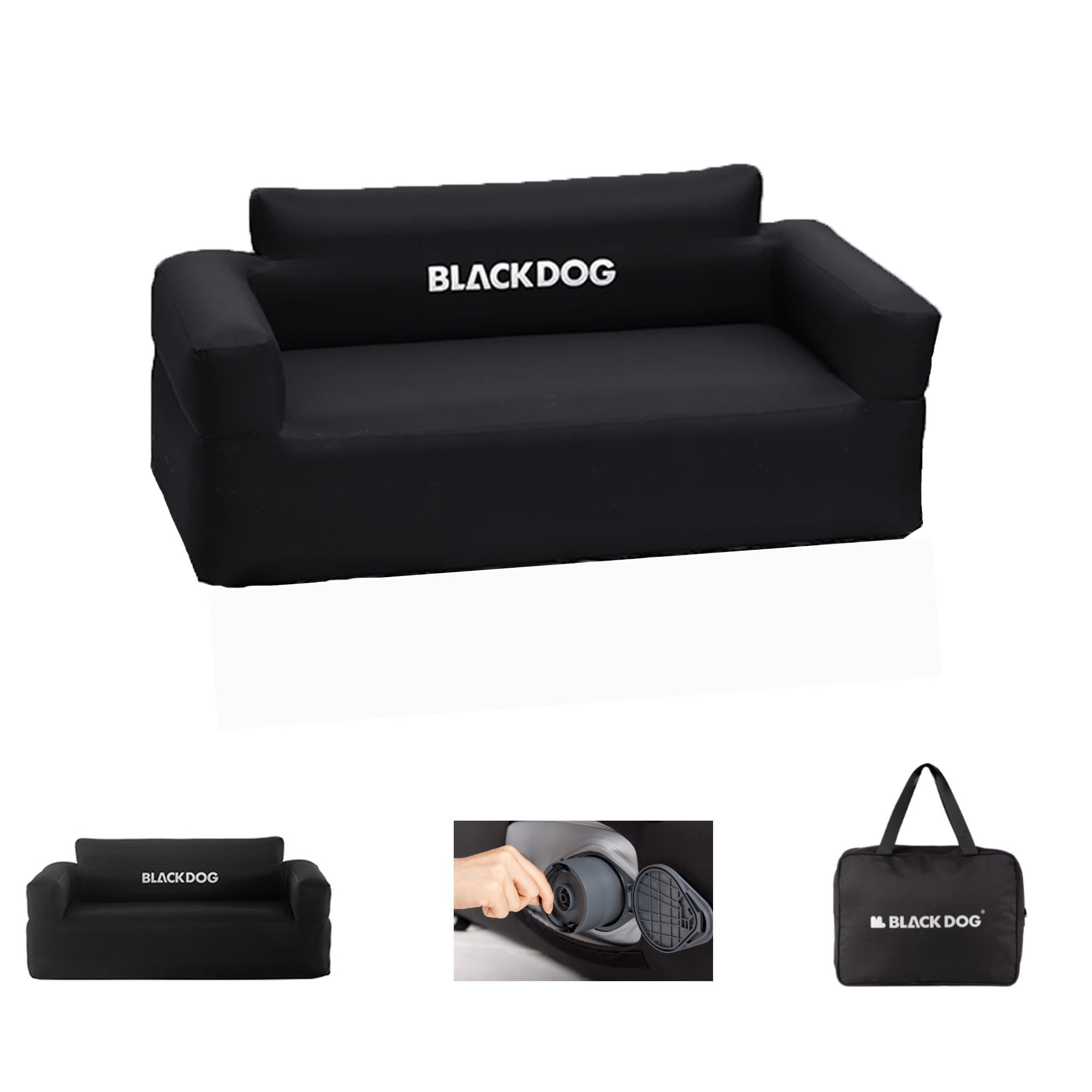 Amazon.co.jp: windhike Blackdog Air Sofa Compact Built-in Pump