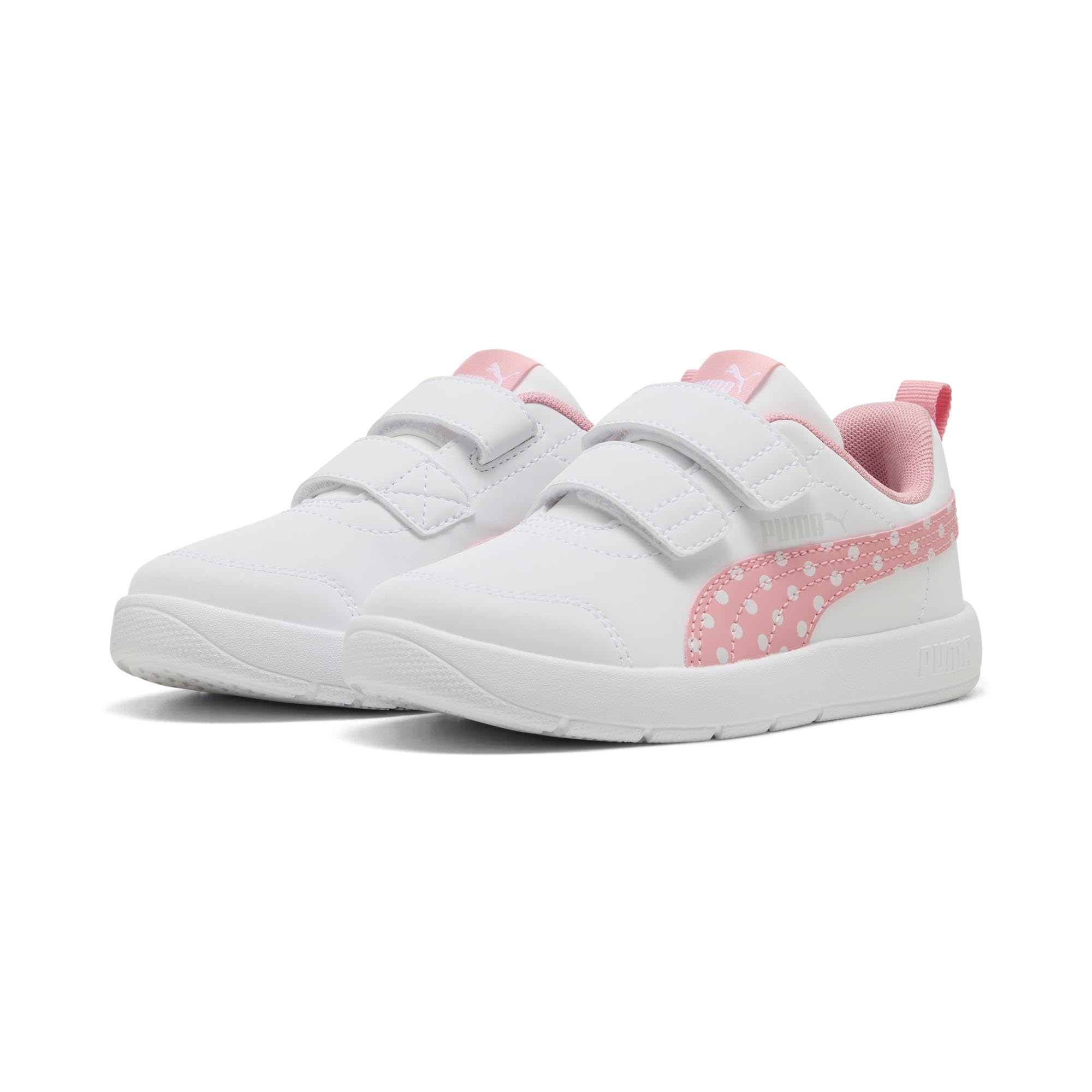 PUMA Mädchen Courtflex V3 Dotty V Ps Sneaker