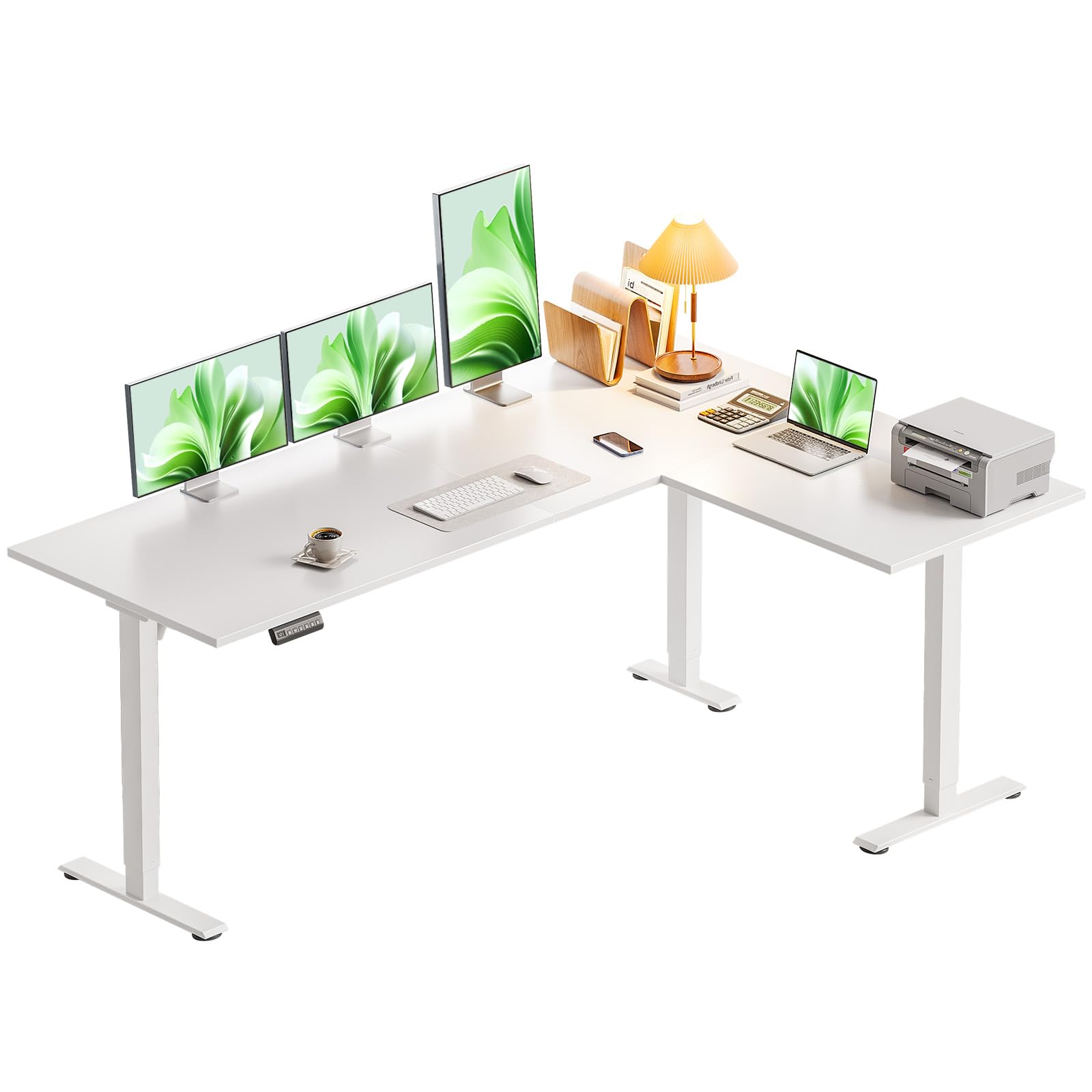Casaottima 63 L-Shaped Standing Desk