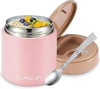 Vista 1 de Insulated Food Jar for Kids - 15.2 Oz, Thermo for Hot Food, Soup Thermo, Insulated Food Container, Termos Para Comida Caliente, Width Mouth