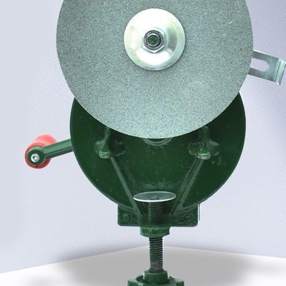 Sanfly 1set Small Grinding Machine Drill Bit Sharpener Grinding Attachment Grinding Wheel Machine with Grinding Wheel