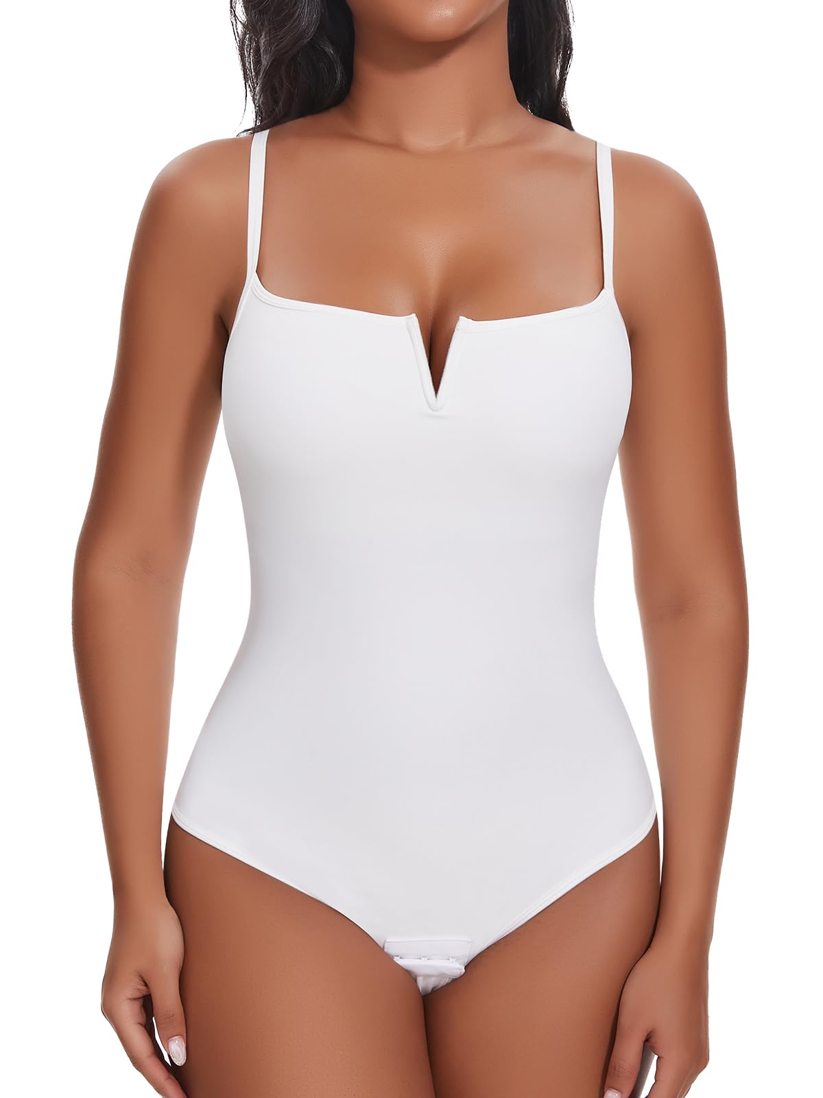 Body gainant contrôle du ventre HHRFCS, haut string modelant discret