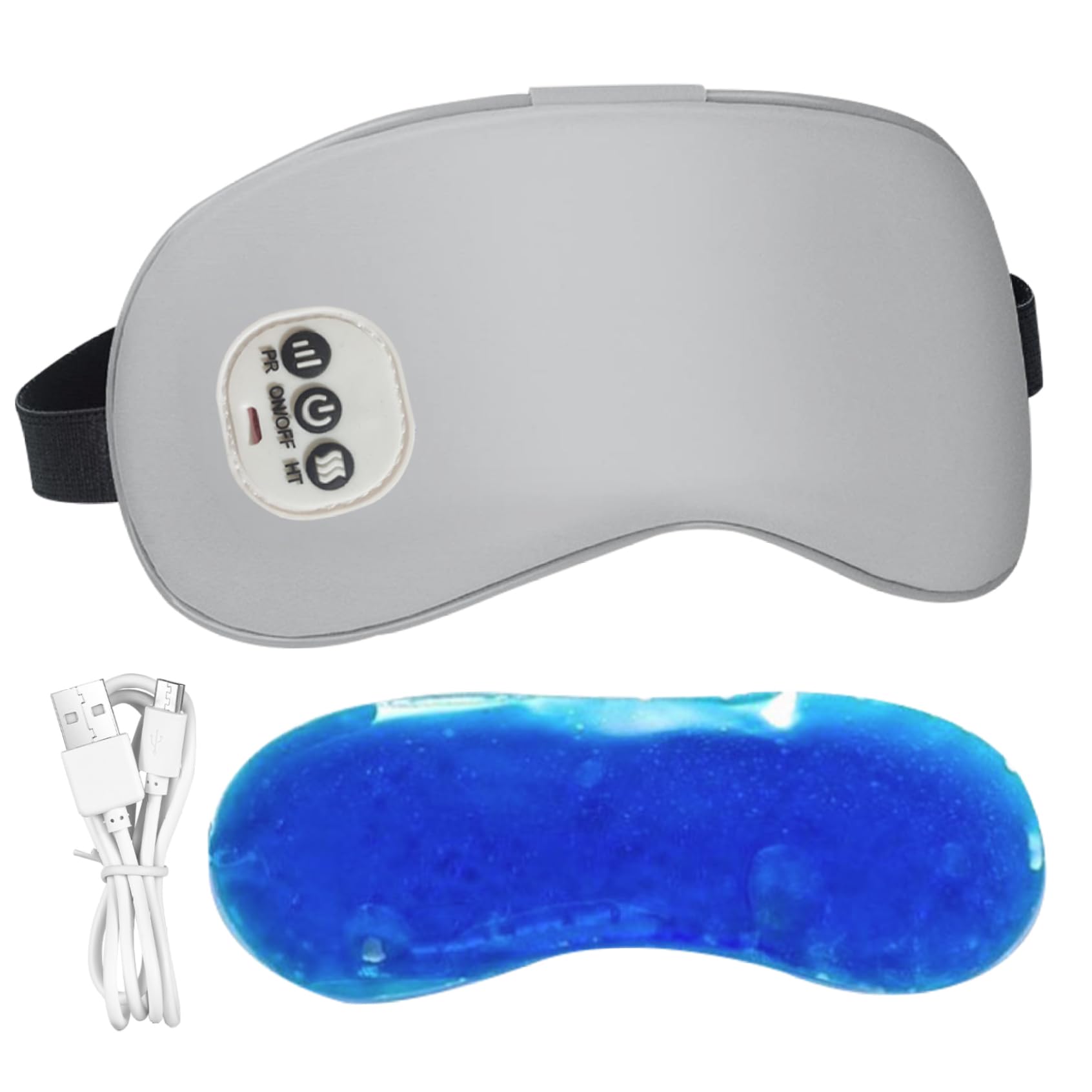 Masque oculaire chauffant apaisant pour les yeux secs et fatigués - 8