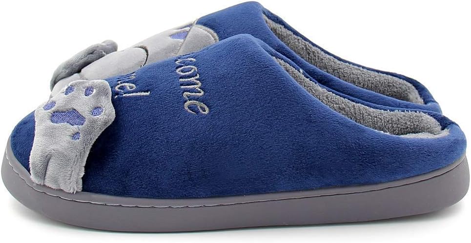 Girls Boys Slippers Kid Cute Cat Household Slipper Women Men Anti-Slip Indoor House Winter Warm Shoes