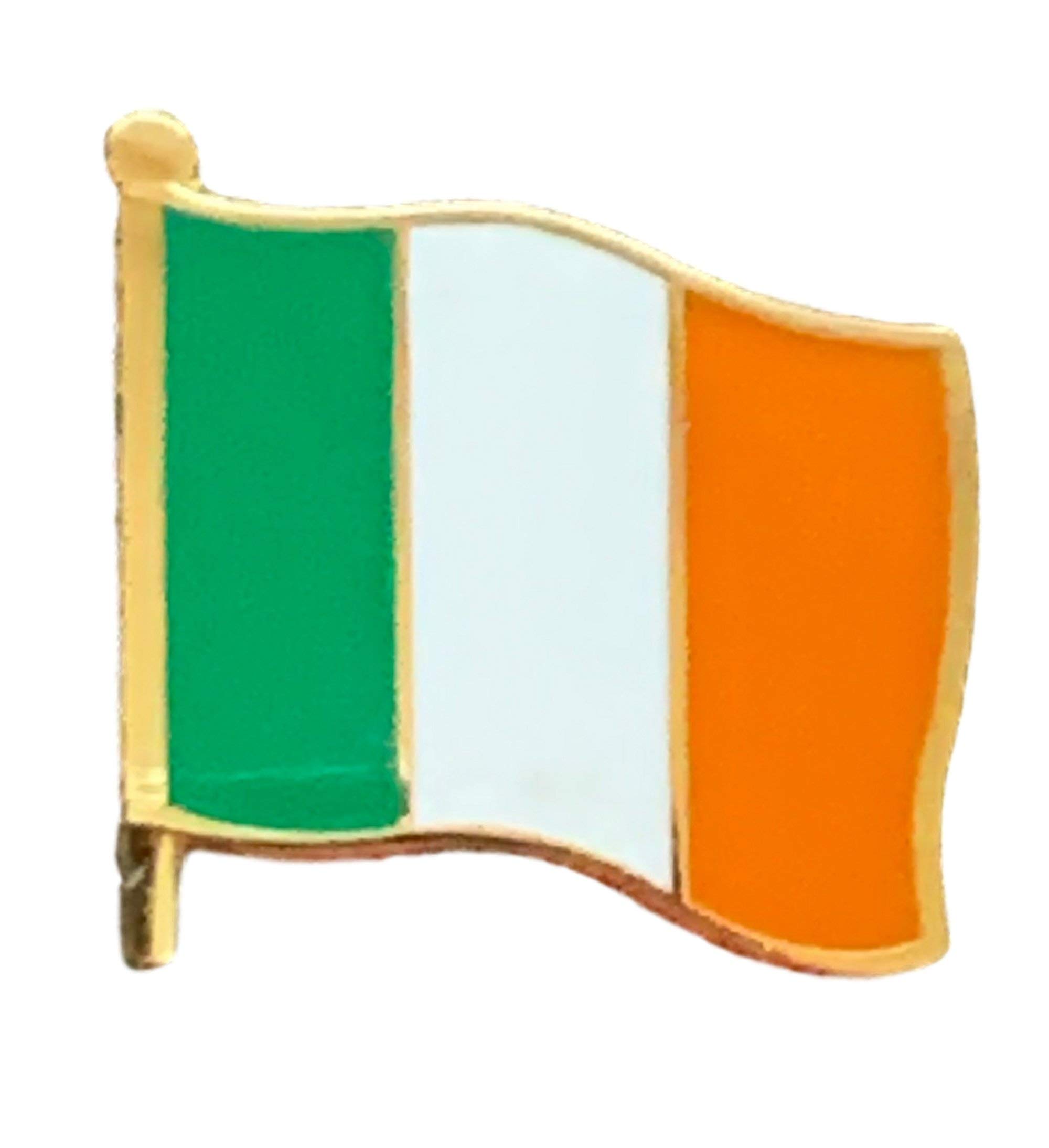 Ireland Flag Tricolours Quality Enamel Lapel Pin Badge T220