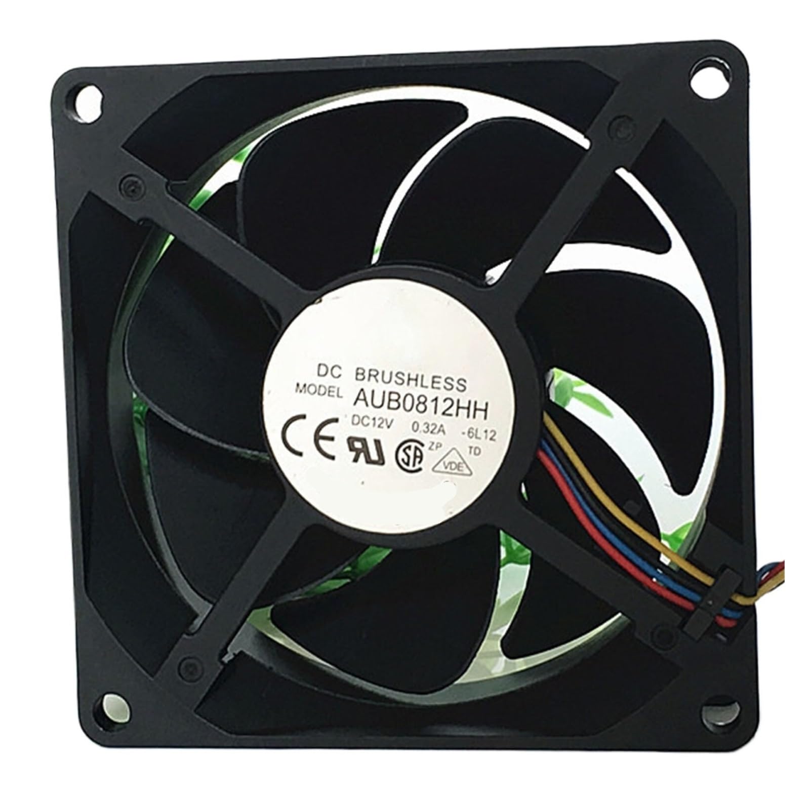 TSCFHGQI 1PCS AUB0812HH DC12V 0.32A 8025 8CM 4 wire cooling fan