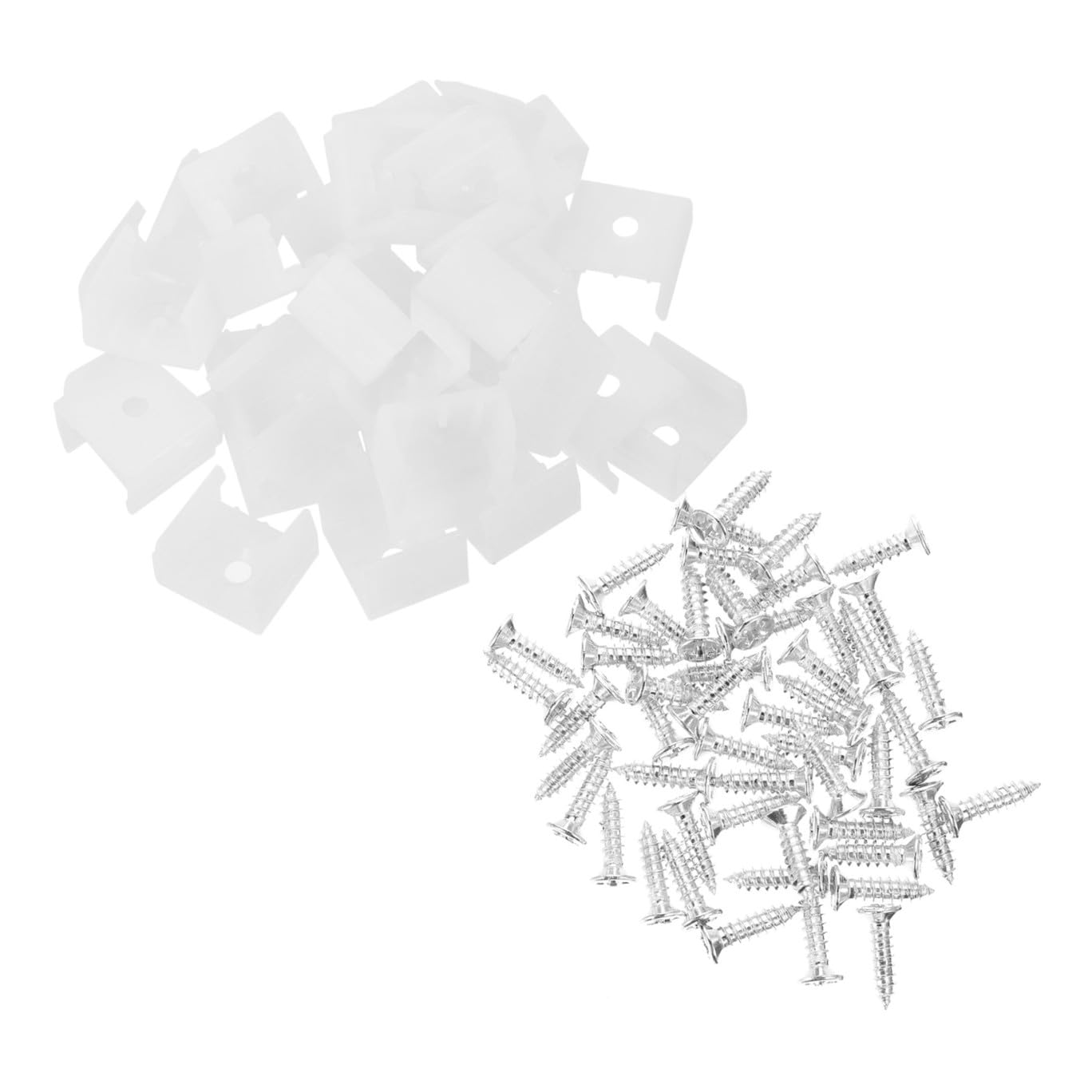 Clips de fixation pour bande lumineuse LED parfaits pour terrasses et commerces
