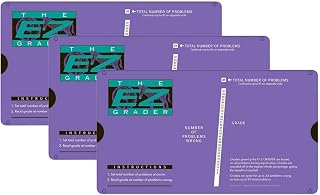 Ez-5703Purple-3 E-Z Grader Purple Score Up to 95 Questions, 3 Packs