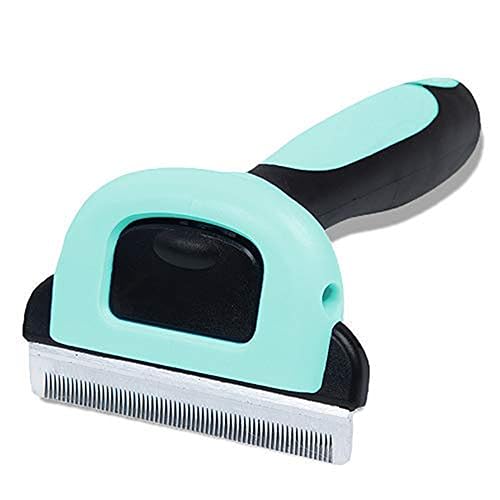 SunGrow Dog & Cat Deshedding Brush, Minimizes Shedding, Enhances Coat Health, Gentle on Skin, Suitable for Rabbits & Ferrets