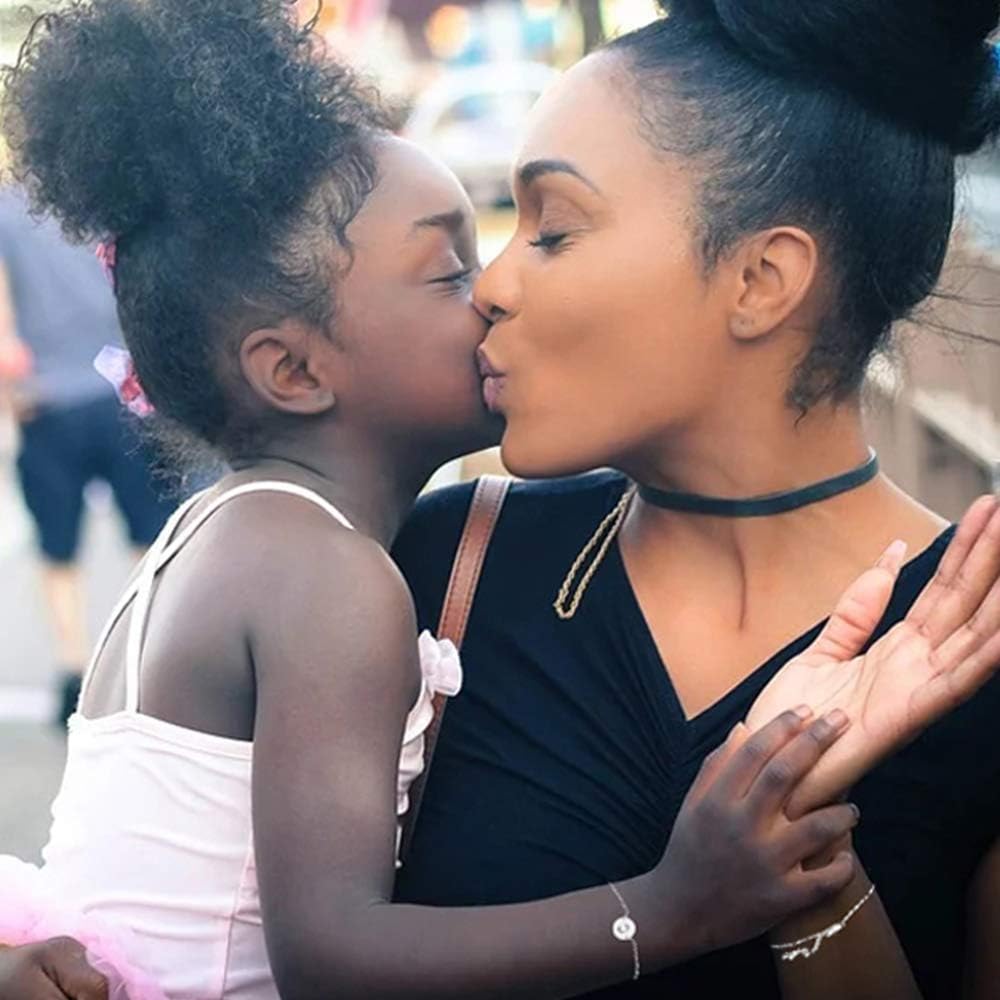 YANCHUN Silver S Initial Bracelet for Women Adjustable Round Disc Alphabet Letters Bracelet for Women (S) - Image 4