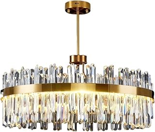 Gold Kristall Dekor Moderne Home Kronleuchter Einfache Runde Esszimmer Wohnzimmer