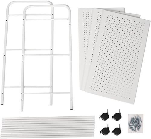 Miniatura 9 de World Pride - Carro de transporte para salón 3 pisos color blanco