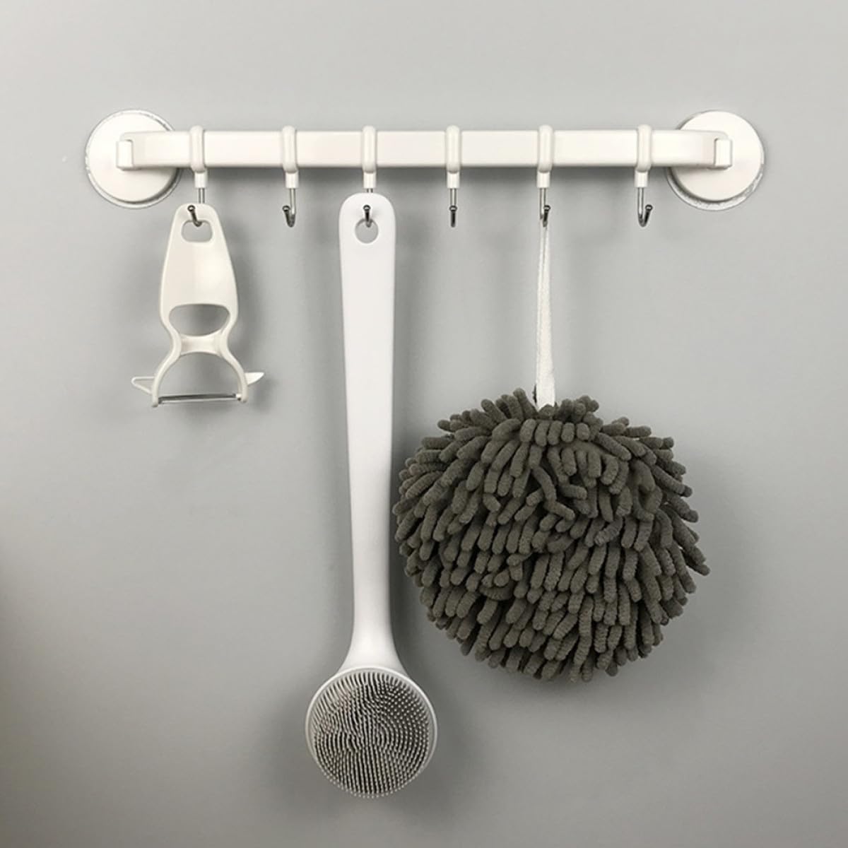 Stainless Steel Suction Cup Hooks, Wall Mounts, Reusable Strong Hold