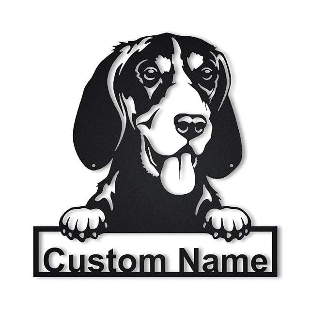 Foto 2 de 7 de Personalizado Gordon Setter Dog de madera Sign Art