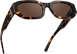 WearMe Pro London Women's Polarized Sunglasses, Rectangular Frame Style
