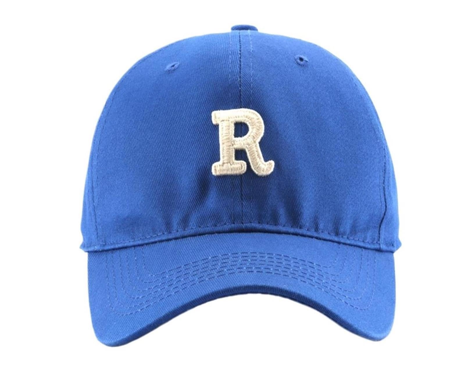Berretto da Baseball in Cotone con Lettera R. 1 Pezzo | Berretto da baseball in cotone con lettera R for abbigliamento casual for tutte le stagioni