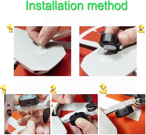 Miniatura 5 de Luces estroboscópicas impermeables para dron, iluminación estroboscópica anticolisión, batería de larga duración RGB luces LED para DJI Mini 2Air