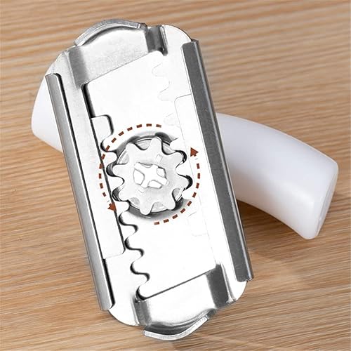 Miniatura 3 de Abridor de tarros para manos débiles, abridor de tarros de artritis ajustable sin esfuerzo para personas mayores, abridor de tapa giratoria de acero