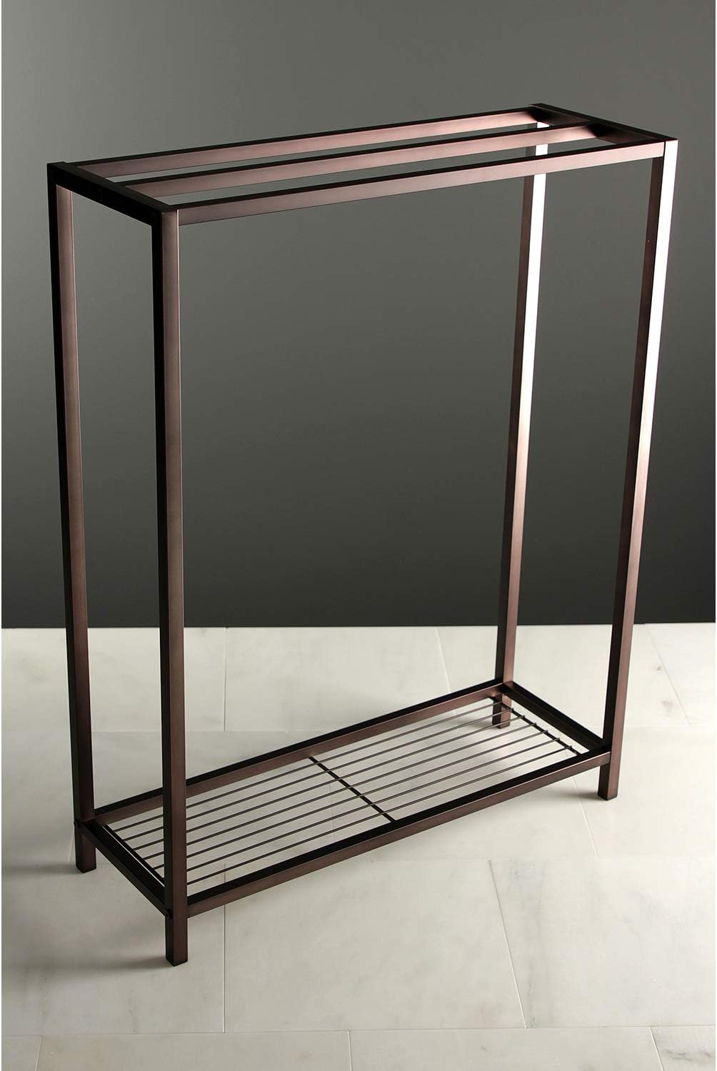 Kingston Brass SCC8355 Edenscape Freestanding Iron Towel Rack, Oil Rubbed Bronze
