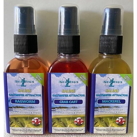 Natural Saline Bait Sprays for Sea Fishing Cover