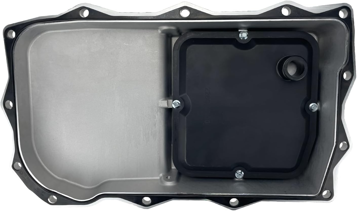 228053000 Heavy Duty Cast Heavy-Duty Aluminum Transmission Oil Pan fits Dodge Challenger Charger 15-22 5.7L 6.4L;Ram 1500 2013 2014 2015 2016 2017 2018 2019 2020 2021 2022 5.7L 3.0L with 8HP70 & 8HP75