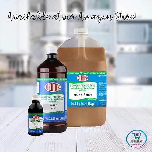 Miniatura 9 de Deiman Concentrado artificial de frutos secos aromatizantes D-15 (4 fl oz)