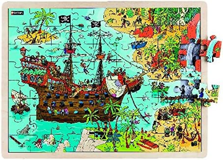Maxipuzzle bois - Les pirates
