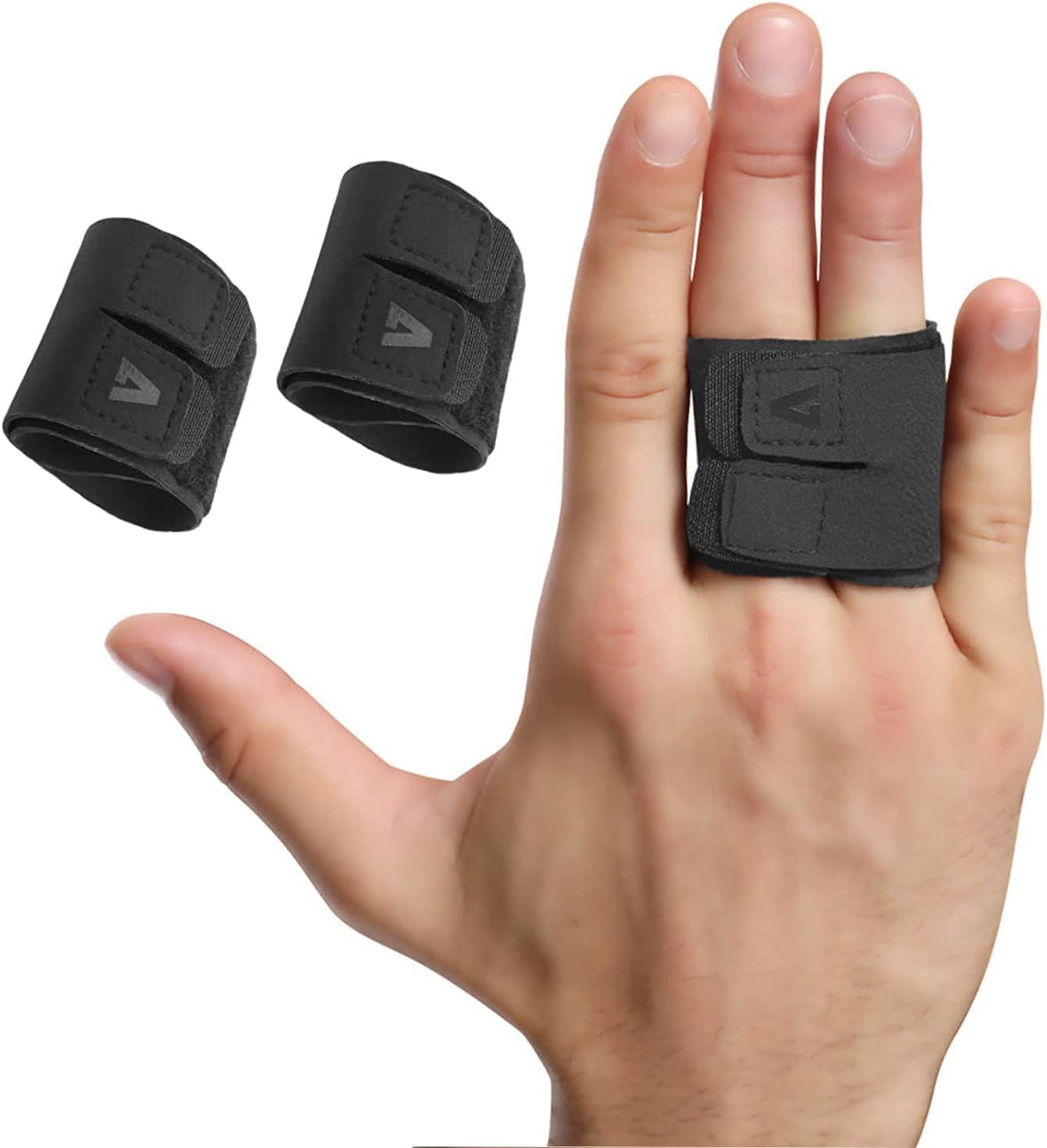 2 Pack Buddy Finger Wrap Finger Splint Wraps Finger Cots Finger Braces