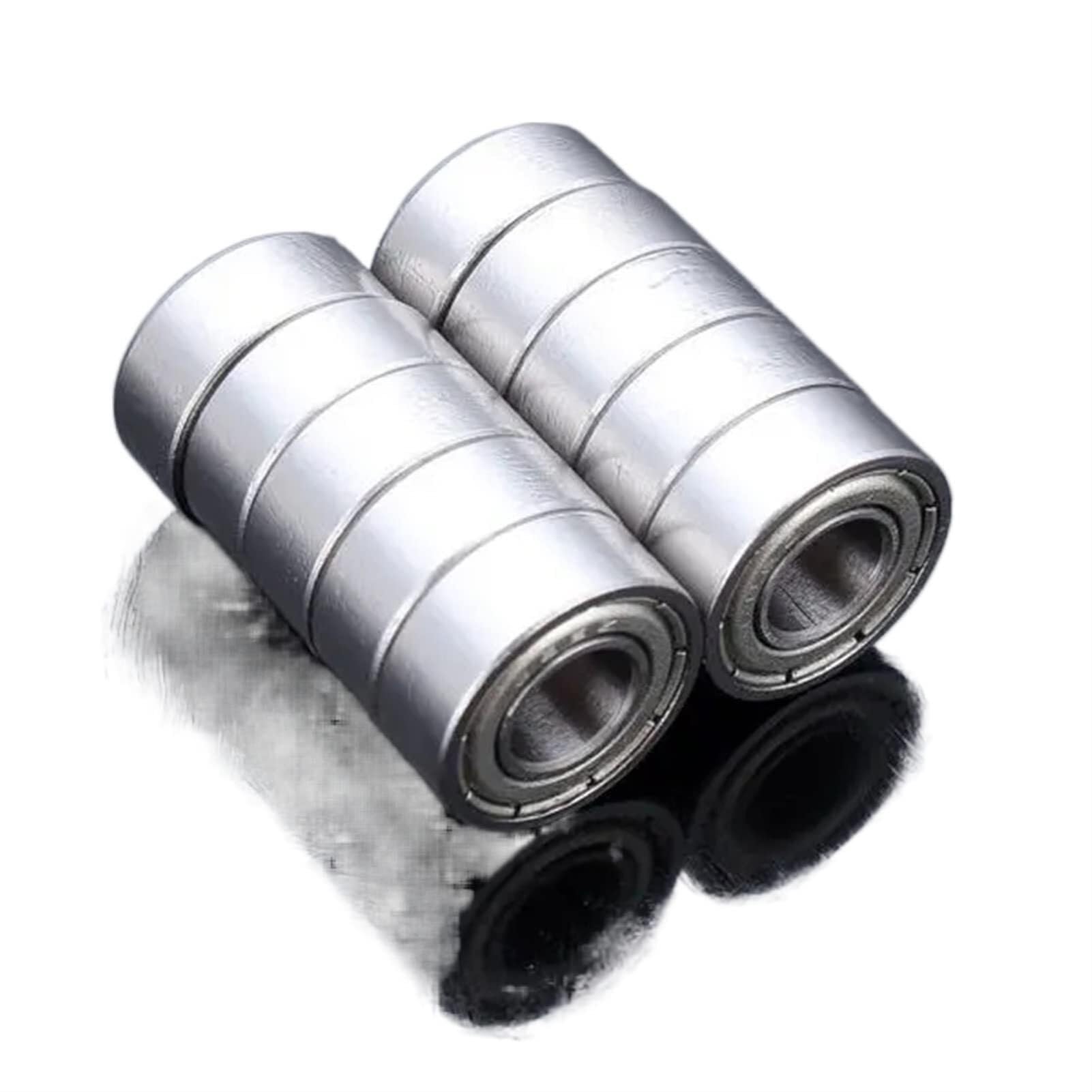 Rodamientos Sellados, Rodamientos de bolas alta velocidad 10 piezas 6x13x5 mm rígidos blindados sellados acero 686zz Rodamiento rígido