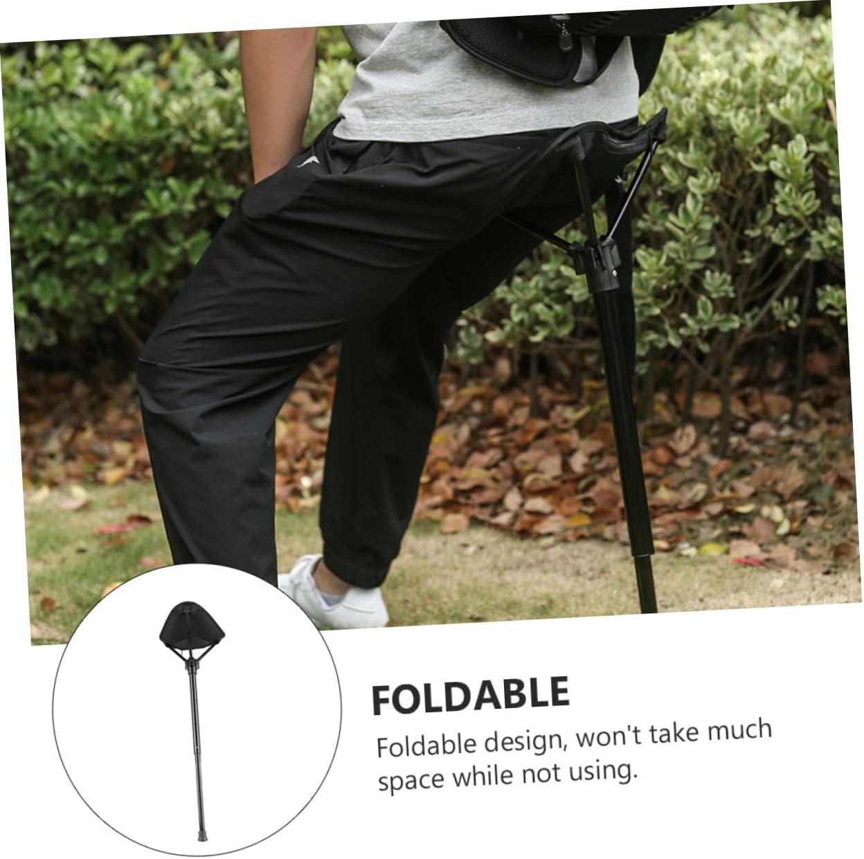 Taburete De Camping Plegable Portátil Asiento De Silla De