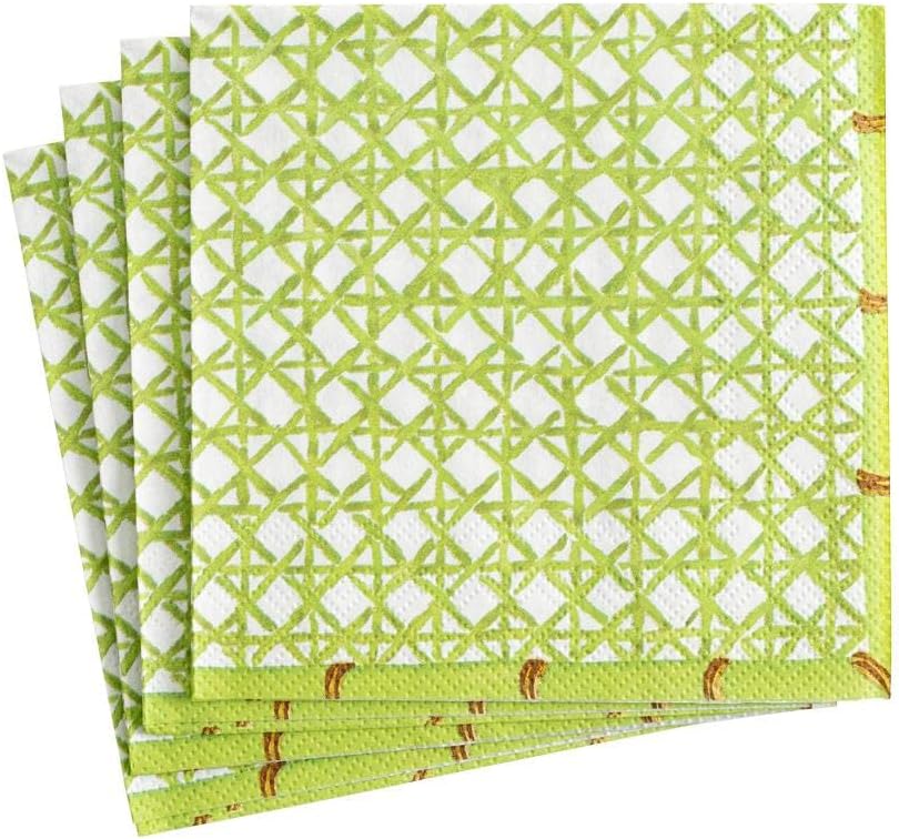 Caspari Trellis Paper Cocktail Napkins - 20 Per Package