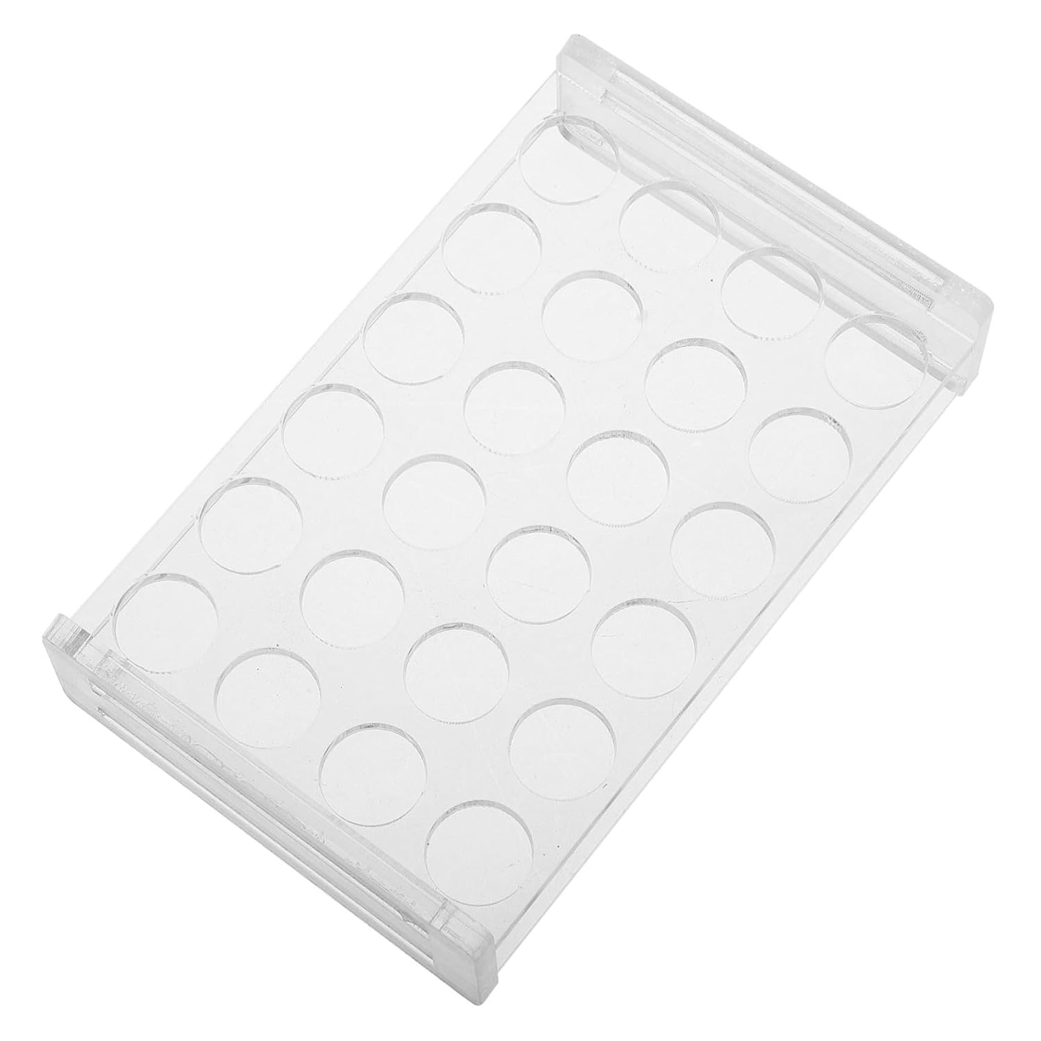 Alipis 3pcs Test Tube Rack Slots Sampling Tube Storage Holder for Laboratory and Display Easy to Install Versatile Organizer for Oils Lipsticks and More