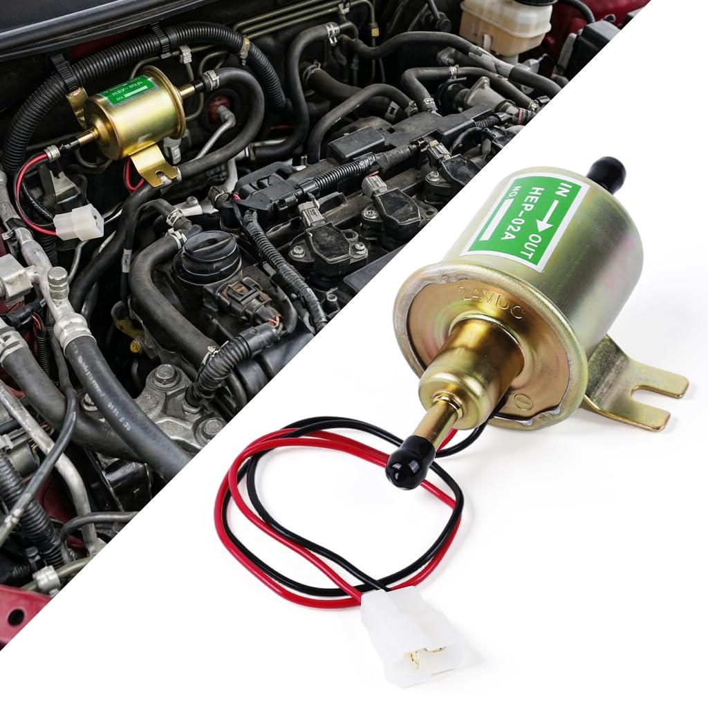 STHIRA® 24V Electric Fuel Pump Low Pressure for Lawn Mower-image-43