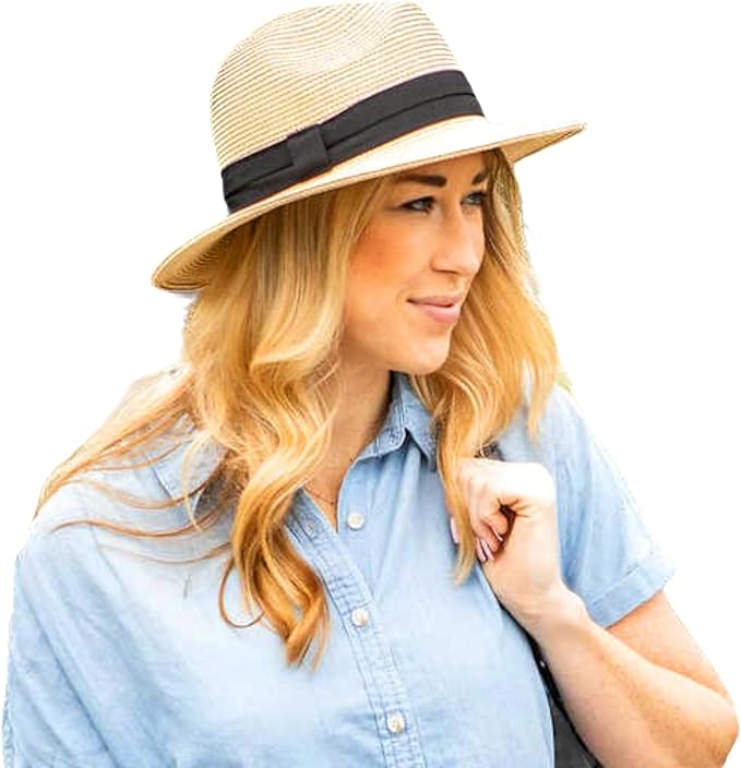 Solar Escape UV Casual Fedora (Tan) at 