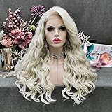 ♥ MAKE YOU ATTRACTIVE: Gorgeous ash blonde hair color and charming spiral curl wig style, make you outstanding immediately in the crowd or in a cosplay show.