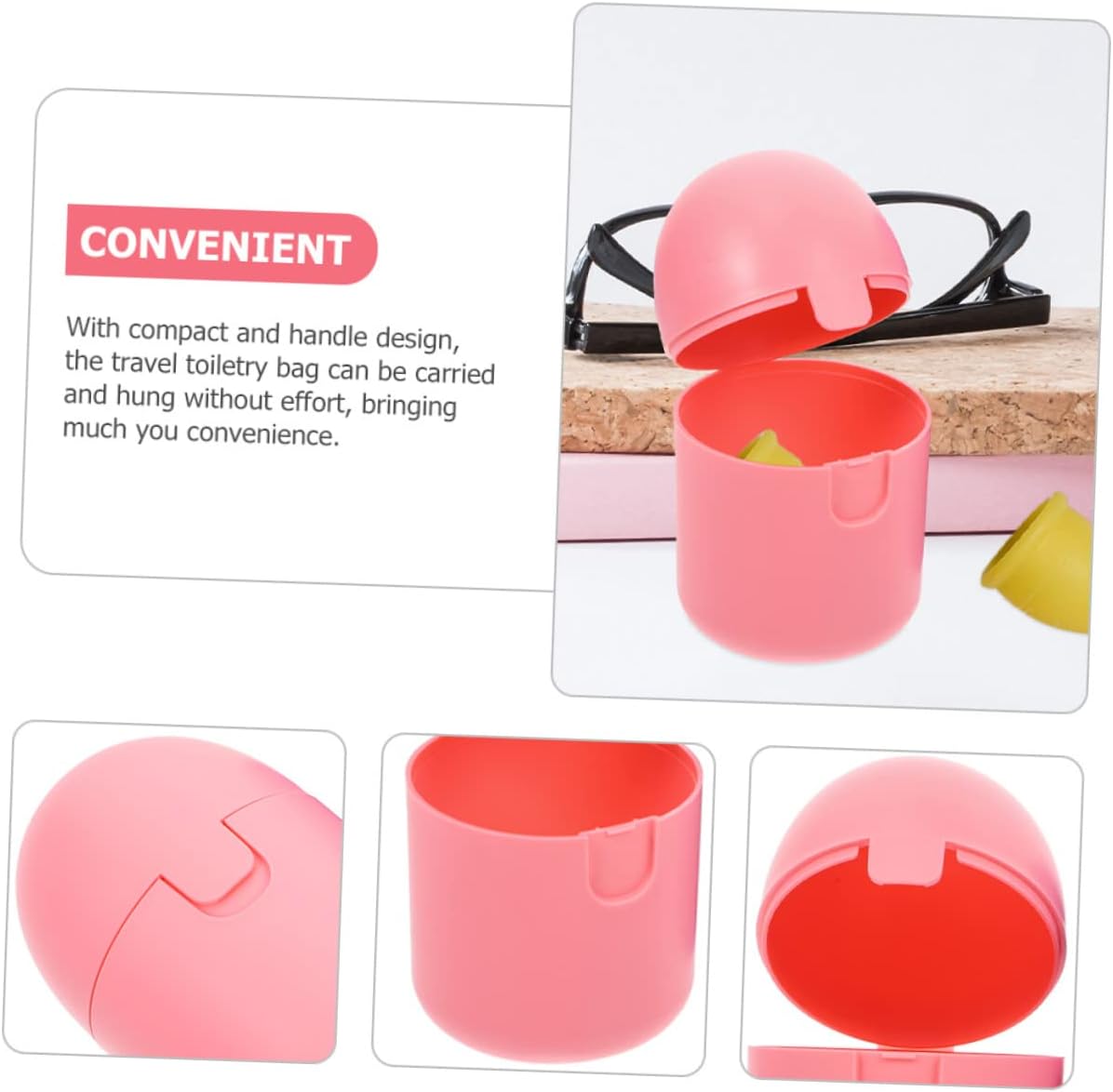 2pcs for Period Cups Women's Storage Box Portable Organizer Microwave Cleaner Reusable Period Holder