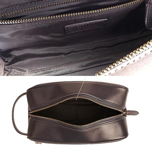Amazon | ポロ ラルフローレン レザー ポーチ 405845390 POLO RALPH