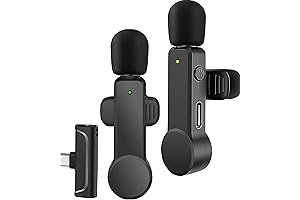 2 Pack Lavalier Microphone for Android Phones